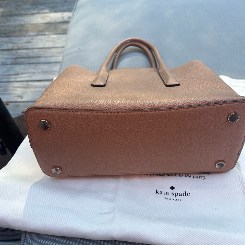 Kate Spade Light Brown Leather Tote